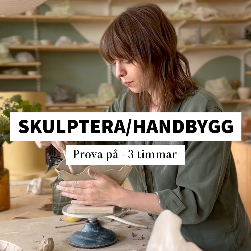 Skapa med lera - 30/10, 17:30-20:30