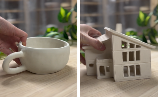 Är drejning roligare än att handbygga och skulptera med lera?