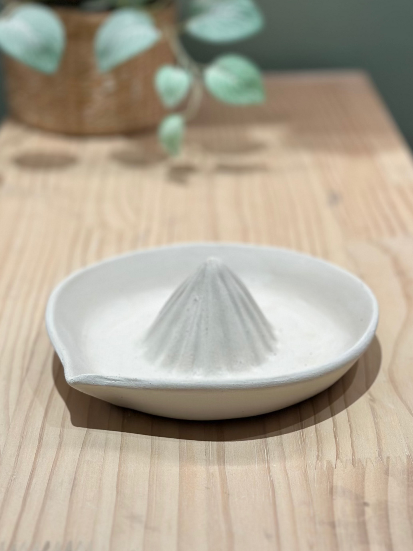 Citrus press (Template for rolled clay)