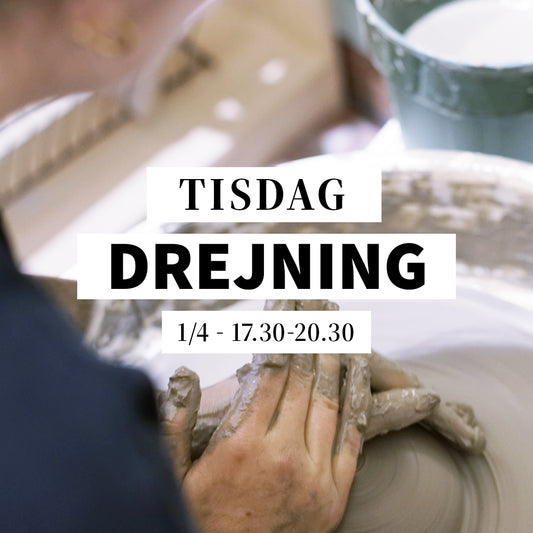 Drejworkshop 1/4, 17:30-20:30