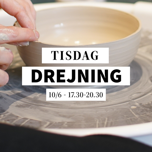 Drejworkshop 10/6, 17:30-20:30