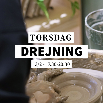 Drejworkshop 13/2, 17:30-20:30