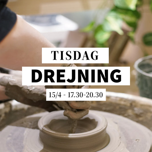 Drejworkshop 15/4, 17:30-20:30