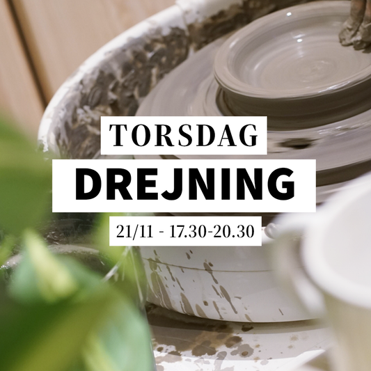 Drejworkshop 21/11, 17:30-20:30