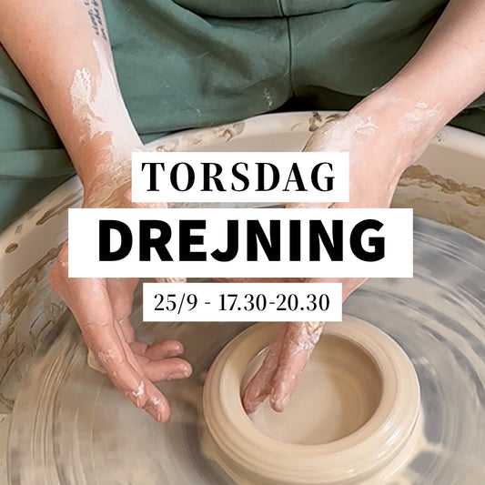 Drejworkshop 25/9, 17:30-20:30