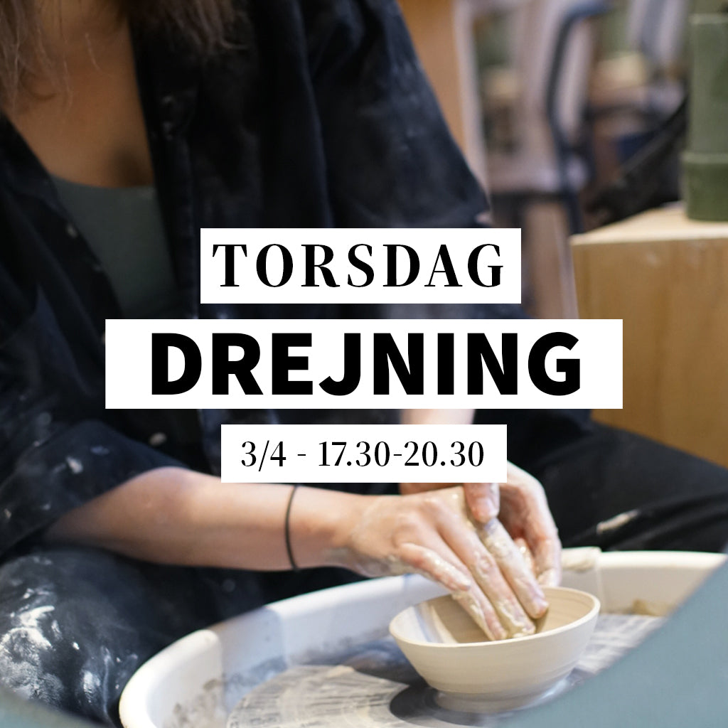 Drejworkshop 3/4, 17:30-20:30