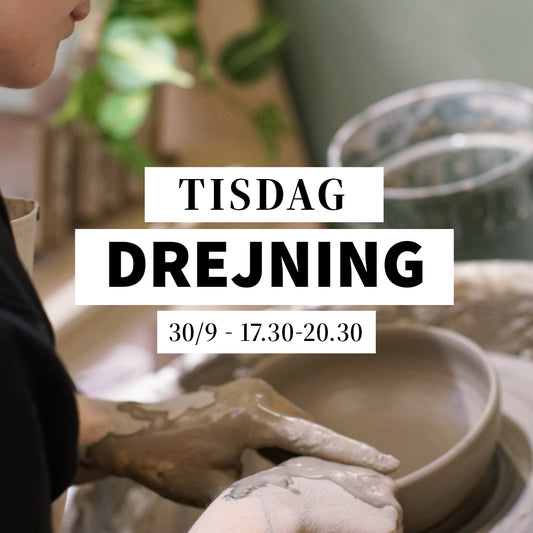 Drejworkshop 30/9, 17:30-20:30