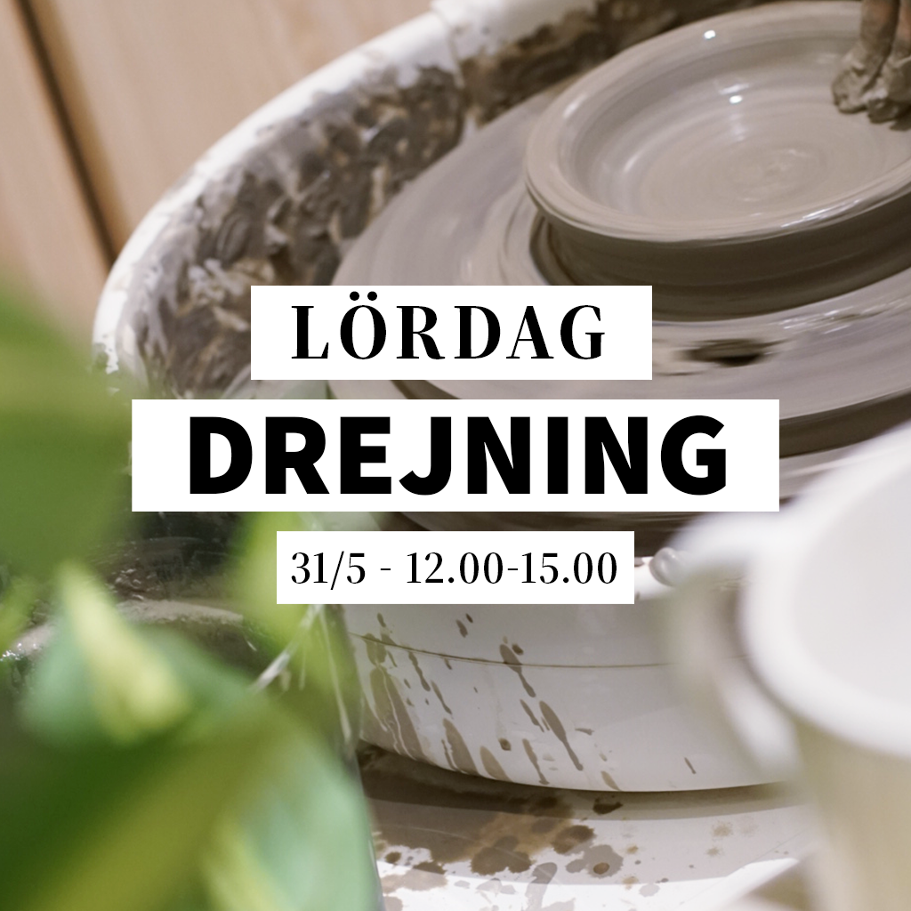 Drejworkshop 31/5, 12:00-15:00