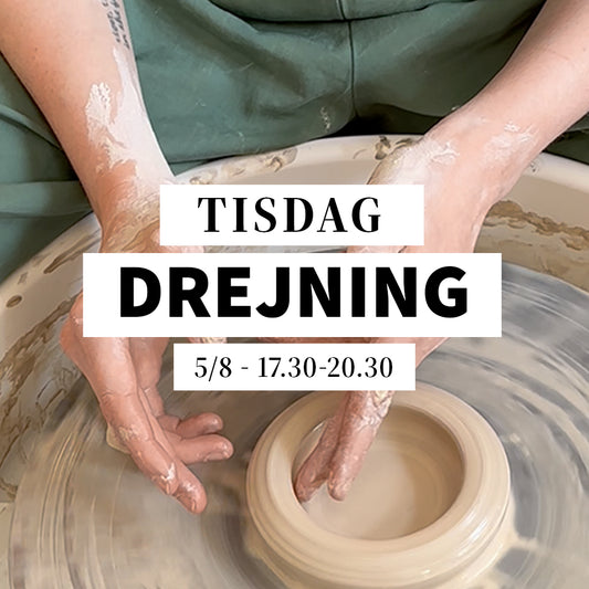 Drejworkshop 5/8, 17:30-20:30