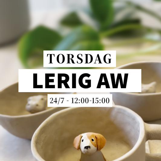 Skapa med lera - 24/7, 12:00-15:00 (Keramikworkshop)