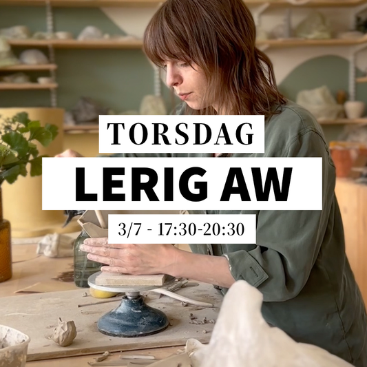 Skapa med lera - 3/7, 17:30-20:30 (Keramikworkshop)