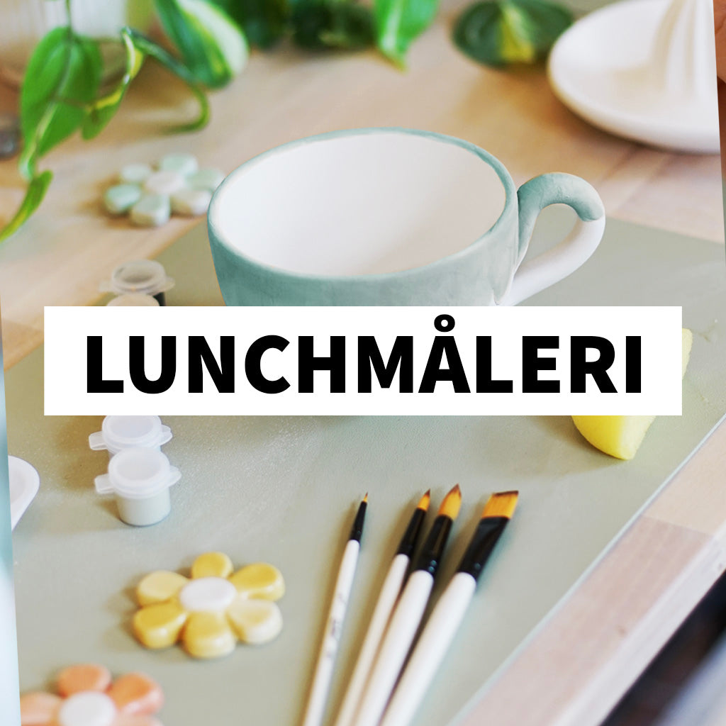 (Lunchmåleri) Måla keramik