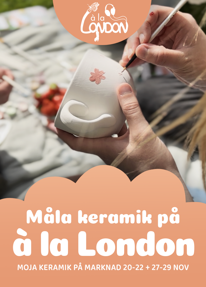 (À la London) Måla keramik