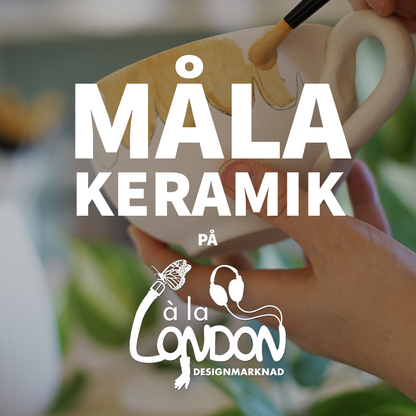 (À la London) Måla keramik